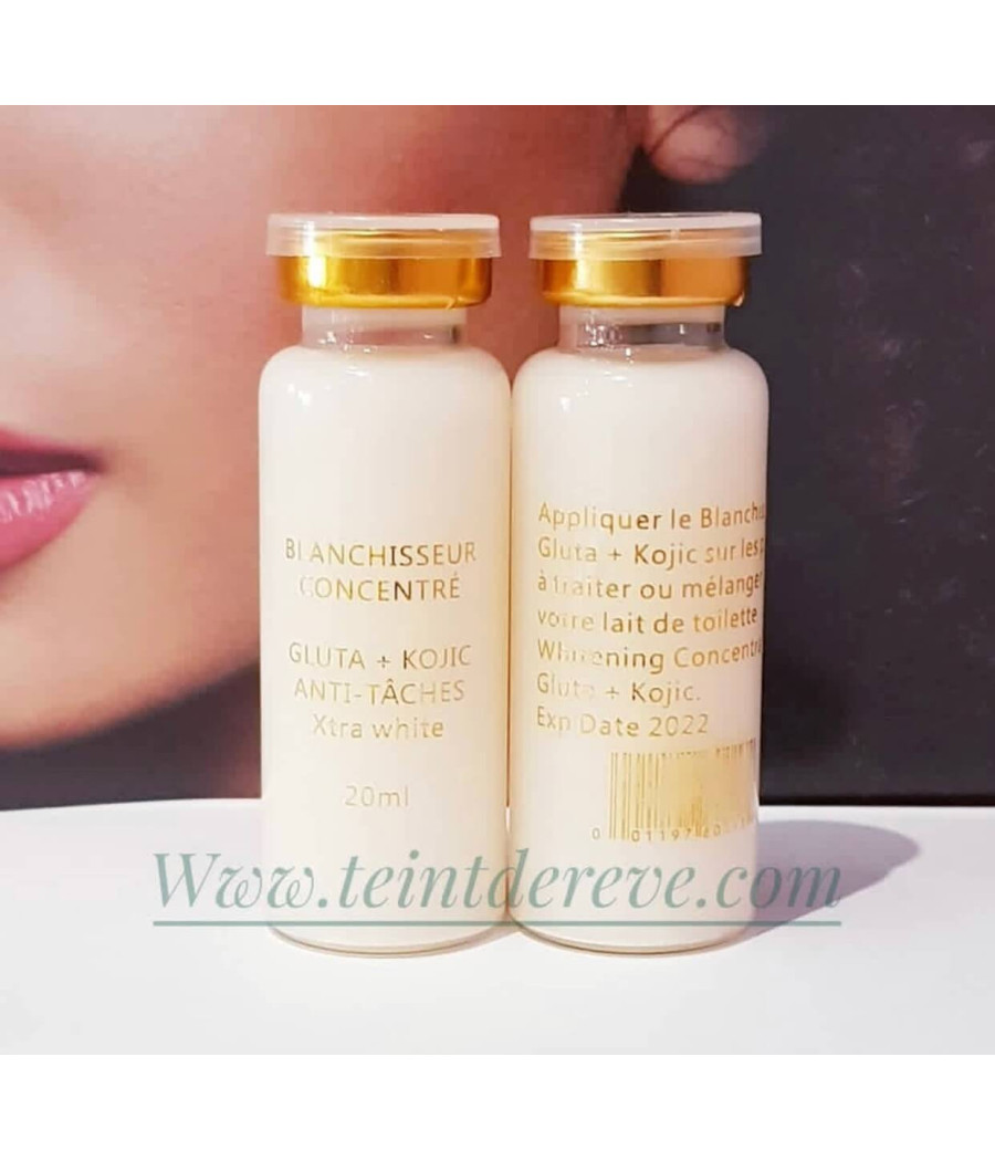 BLANCHISSEUR  CONCENTRE gluta,kojic